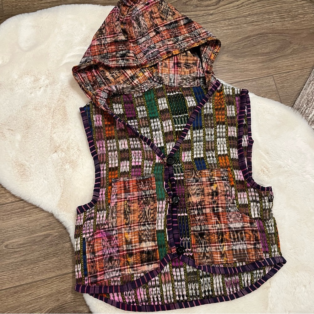 Vintage Handmade Patchwork Vest